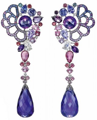 CHOPARD-Collection Disney- tanzanites-saphirs-améthyste-diamants