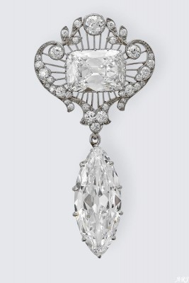 #Cullinan diamond VI and VII #brooch