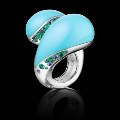 DE GRISOGONO-BO-Collection Sensual-Emeraude-Saphir-Turquoise