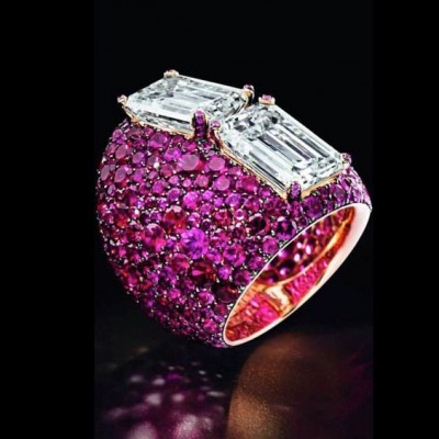 #DE GRISOGONO #Bague #Diamond #ring #diamants #gold #gemmology #High Jewelry