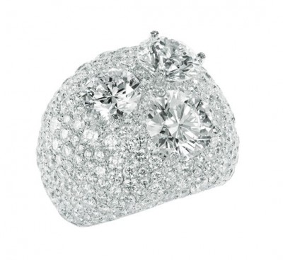 #DE GRISOGONO #Bague #diamants #2014 #Haute Joaillerie