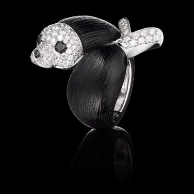 DE GRISOGONO- Collection Mascote-jais-Diamants