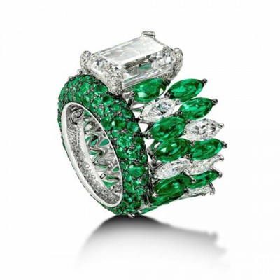 #DE GRISOGONO #Diamants #Emeraudes #diamonds #Emeralds