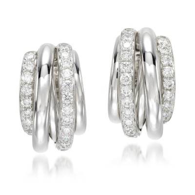 #DE GRISOGONO #diamond #earrings #'Allegra' #Iamant #boucles d'oreilles