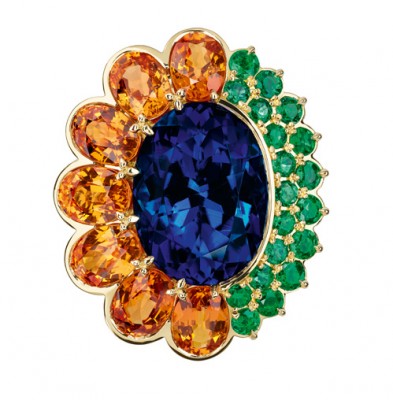 DIOR_diamants_tanzanite_ spessartites_ emeraudes