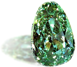 Diamant Vert de Dresde - 40.70ct - Dresden green diamond