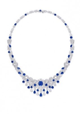 GRAAF-Collection de Haute joaillerie Nuage-collier-diamants-aphirs