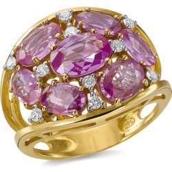 H GRINGOIRE-Saphirs roses-diamants