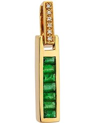 H GRINGOIRE-diamants-émeraudes-pendentif