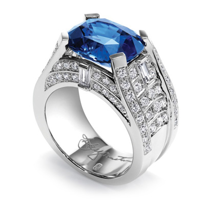 HARRY WINSTON-Tanzanite-diamants