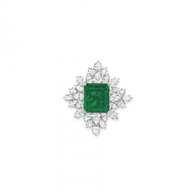 HARRY WINSTON-émeraude-diamants