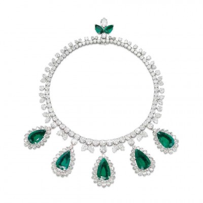 HARRY WINSTON-émeraudes-diamants