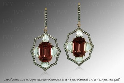 IVY-Spinelle Birman-diamants-or