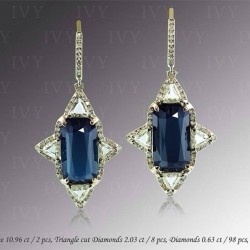 IVY-Tourmaline 10.96ct-diamants-or