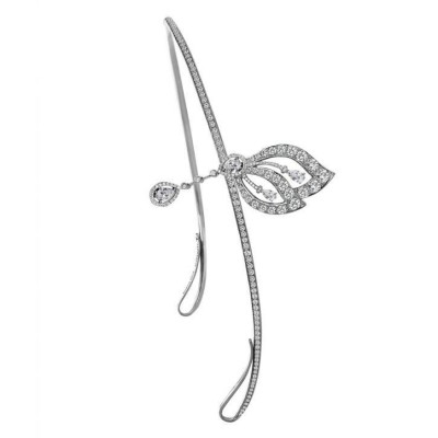 JACOB & CO-Collection Papillon-diadème-or blanc-diamants