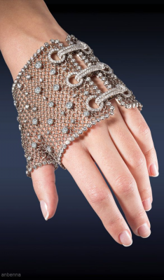 JACOB & CO-Collection the Rare Touch-gant en platine et diamants