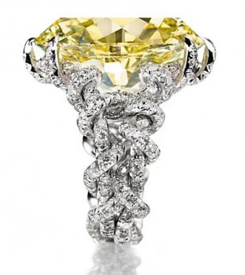 JAR-diamant jaune Fancy intense yellow 15.75ct-diamants