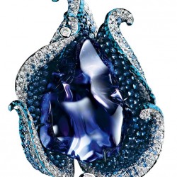 JEWELLERY THEATRE-Tanzanite-bague-collection the Flowers Collection