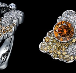 JEWELLERY THEATRE-white gold-diamants blanc-cognac-beige Collection Cloud
