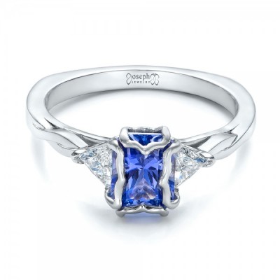 JOSEPH JEWELRY-Bague de fillançailles-saphirs-diamants (2)