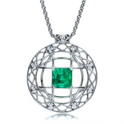 JOSEPH JEWELRY-Pendentif-émeraude