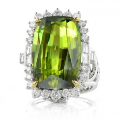 KAT FLORENCE-Collection Winter 2014-bague-Sphene-diamants-or blanc