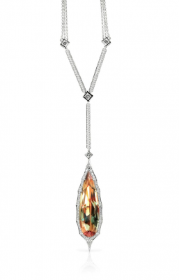 KAT FLORENCE-Collection Winter 2014-collier Zultanite-or blanc-diamants