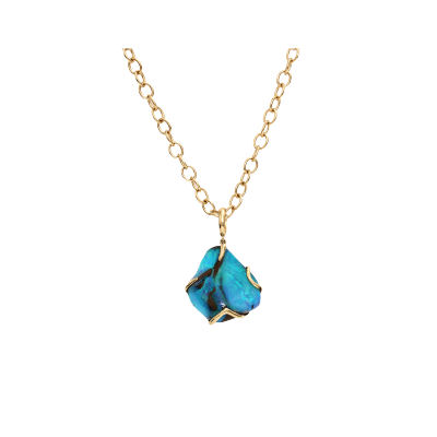 KATHERINE JETTER-Collier pendentif-Opale Boulder