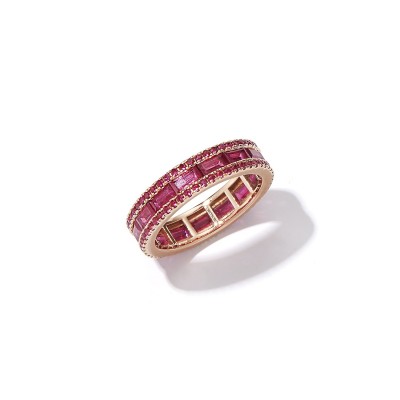 #KATHERINE JETTER #Pink Sapphires #Origami Bangle #Saphirs roses
