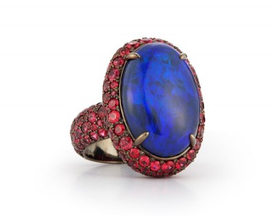 #KATHERINE JETTER #Ring #Opal #Spinels