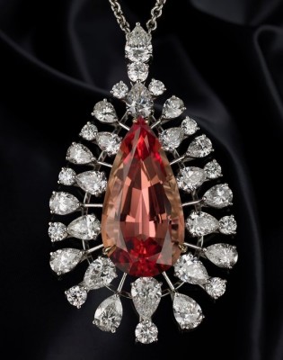 KREMENTZ Richard-pendentif-diamants-Topaze Impériale