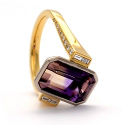 LAUREN ELISABETH-Ametrine Anahi Bolivia-pendentif