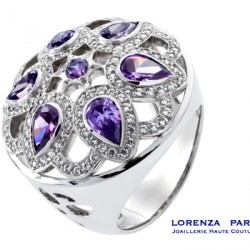 LORENZA-bague-sheherazade-tanzanite diamants
