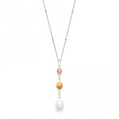 MIKIMOTO-The Naturale high jewellery-collier-perle Melo pearl-perle Giant Clam-perle Conch