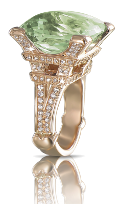 PASCALE BRUNI diamants Prasiolite