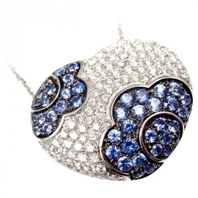PASCALE BRUNI pendentif-diamants-saphirs