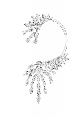 PIAGET-Collection Extremely Piaget-boucles d'oreilles-or blanc-diamants