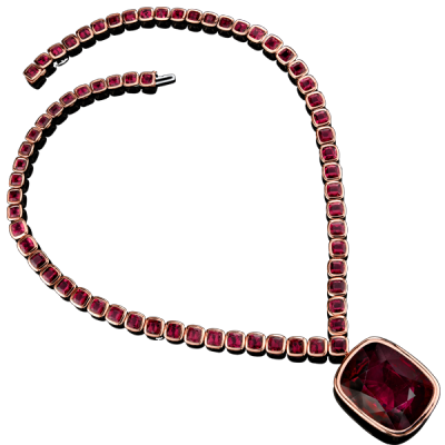 PROCOP Robert-Collection Jolie-collier-Rubellite