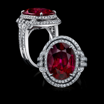 PROCOP Robert-Collection Parisian-Bague-Rubellite-diamants