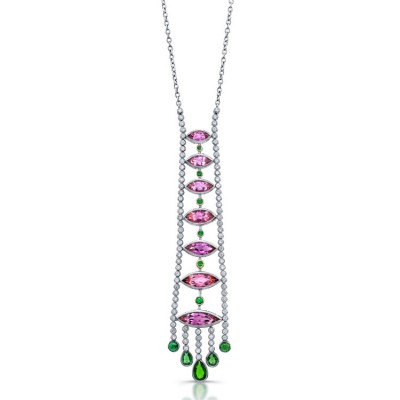 RICARDO BASTA diamants-topazes rose-tsavorites