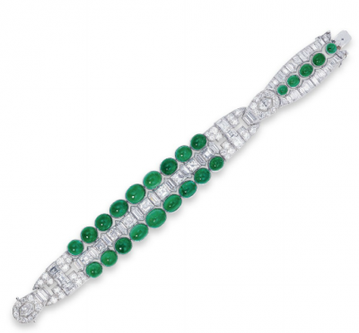 RUBEL-emeraudes-diamants- bracelet