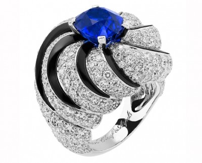 #VAN CLEEF & ARPELS #Bague #Saphir #Sapphire #Diamonds #Diamants