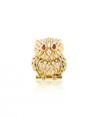 #VAN CLEEF & ARPELS #Broche #or #rubis #Gold #ruby #brooch