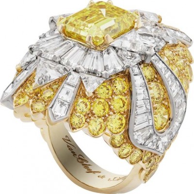 #VAN-CLEEF-ARPELS #Peau-dÂne #2014 #diamonds. #Diamants #Diamant Jaune