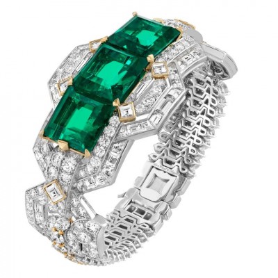 #VAN CLEEFf & ARPELS #Diamond #emeralds #diamants #emeralds #Emeraudes