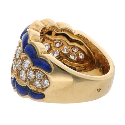 #VAN CLEEFf & ARPELS #Diamonds #Diamants #Lapis Lazuli