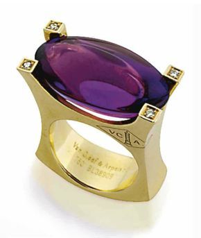 #VAN CLEEFf & ARPELS #amethyst #amethyste #diamond #diamants