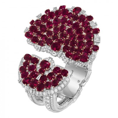 VAN CLLEEF & ARPELS #rubies #diamonds #bracelet