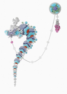 VAN ClEEF & ARPELS-Clip Dragon-collection Palais de la chance