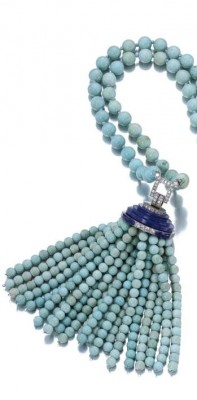 VAN ClEEF & ARPELS-Turquoises-lapis lazuli-diamants-sautoire-1929